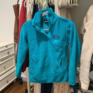 fleece snap patagonia